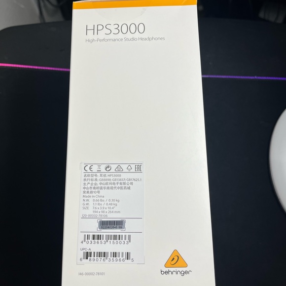 HPS300 high performance studio headphones - Picture 7 of 8